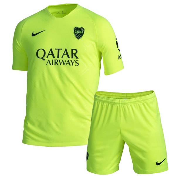 Camiseta Boca Juniors Replica Tercera Ropa Niños 2018/19 Verde